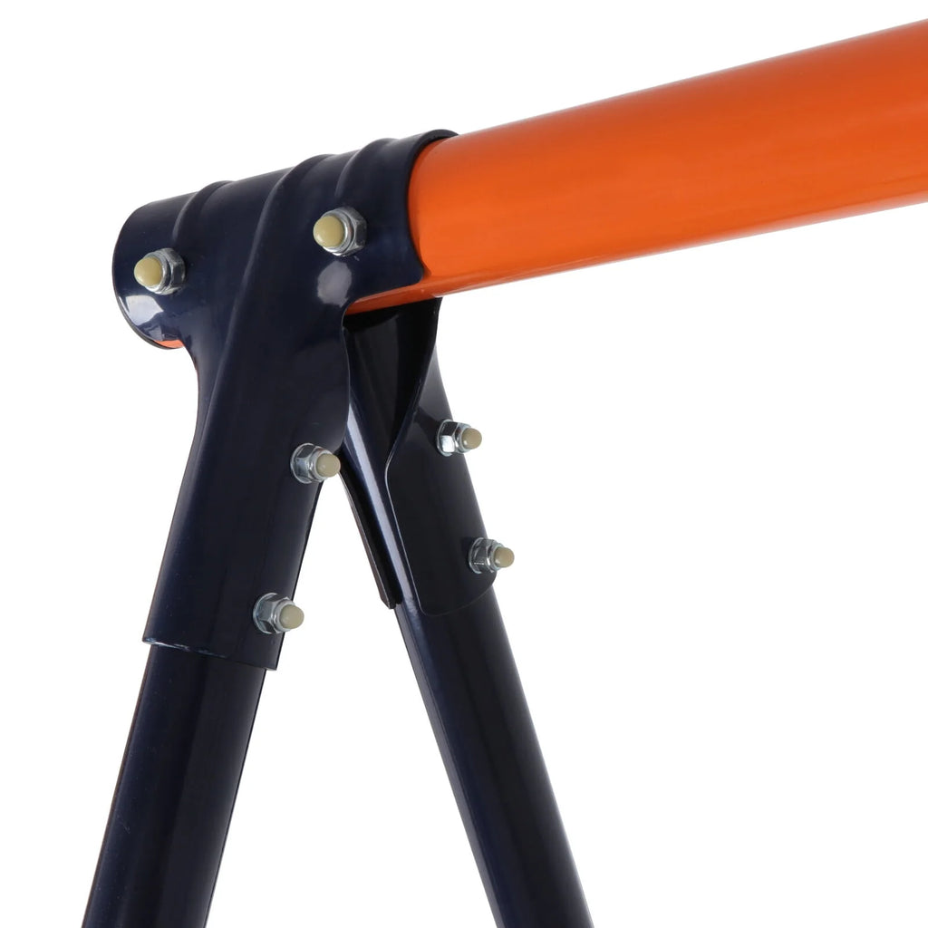 Kids 440lbs Swing Frame Stand Set with Saucer Swing A4850