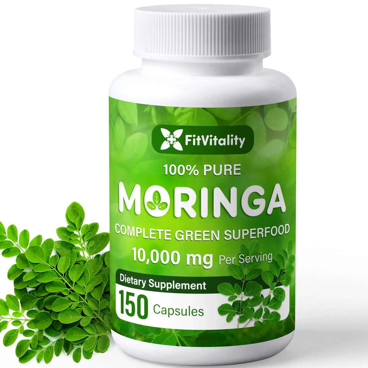 150 Capsules Moringa Oleifera Leaf Extract Capsules C3639