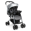 Grey Tweed Reversible Handle Stroller D581