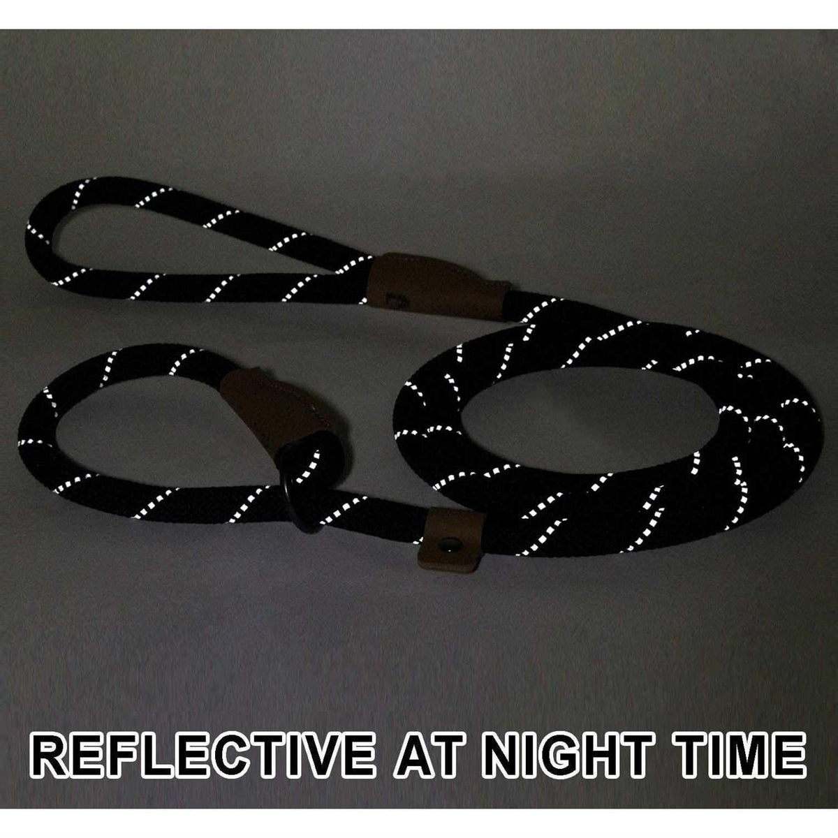 Reflective Mountain Climbing Rope Slip Lead Dog Leash D868279