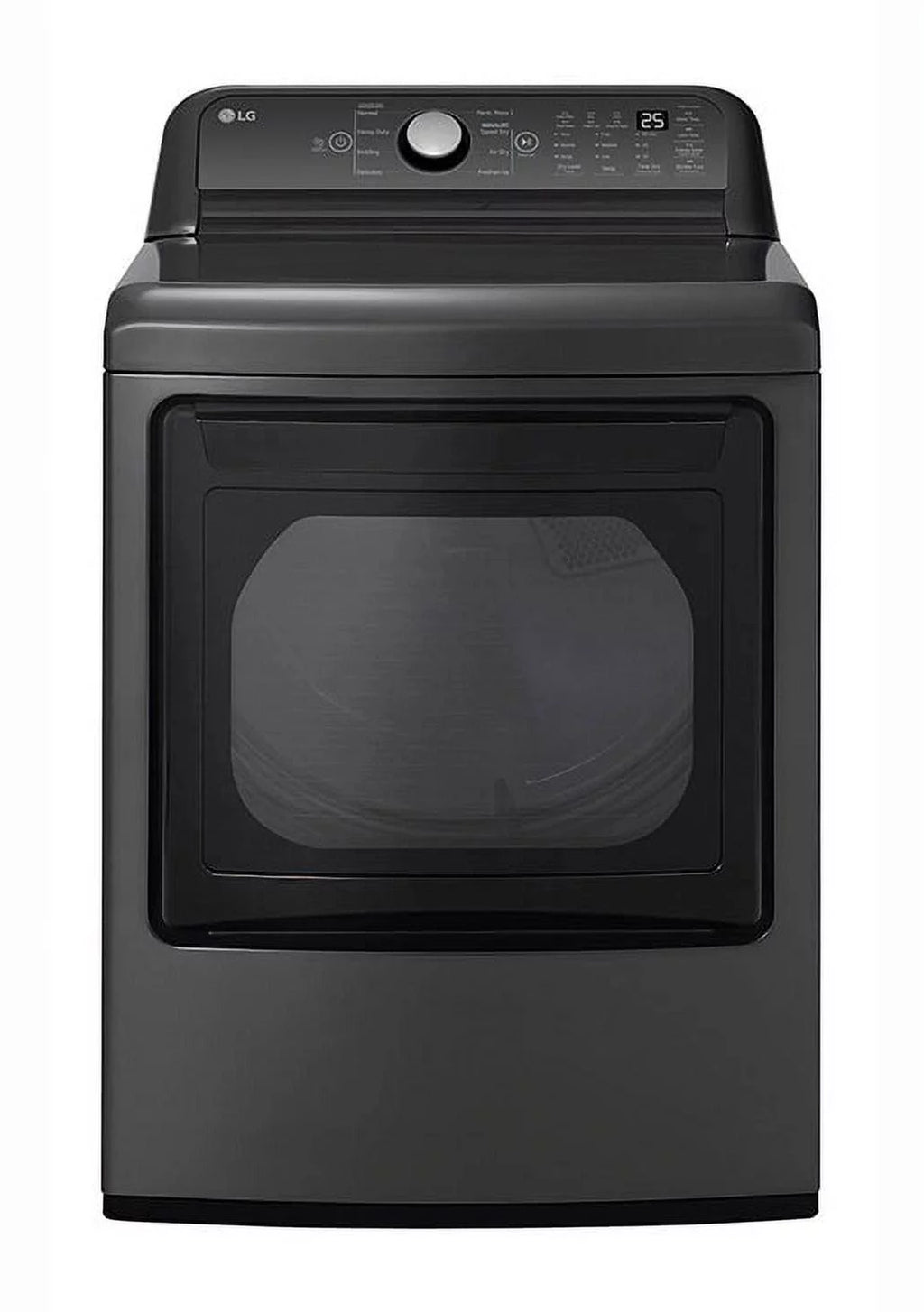 Front Load Gas Dryer Black U4584