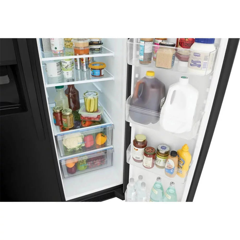 Black Automatic Defrost Refrigerator R809