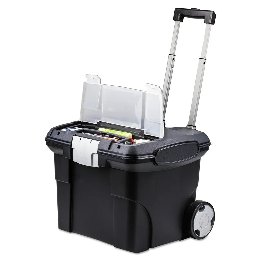 Black File Cart D6749