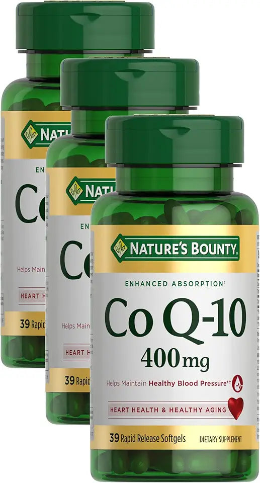 400mg CoQ10 Softgels Pack of 3 U65168