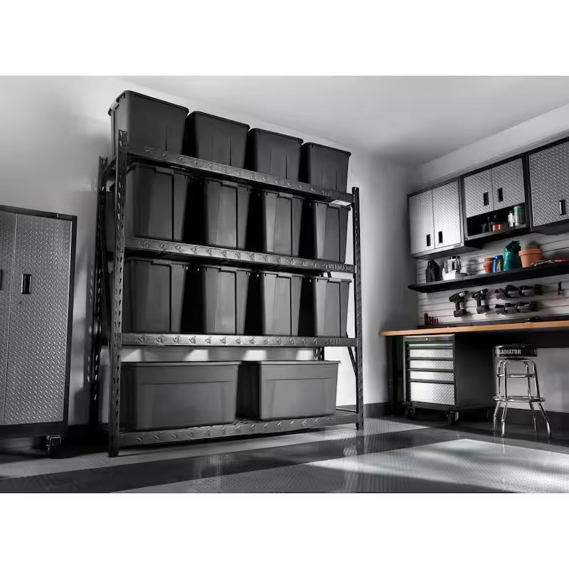 4-Tier Heavy Duty Steel Shelving Unit U515