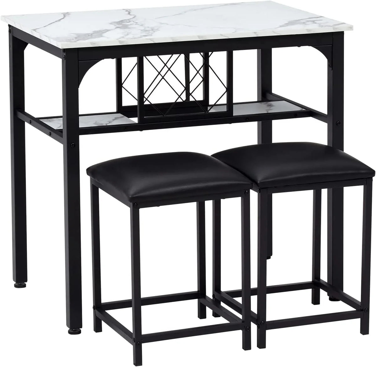 Dining Table and Chairs Set for 2 Z795