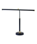 LED Piano Lamp Black & Brass T32701
