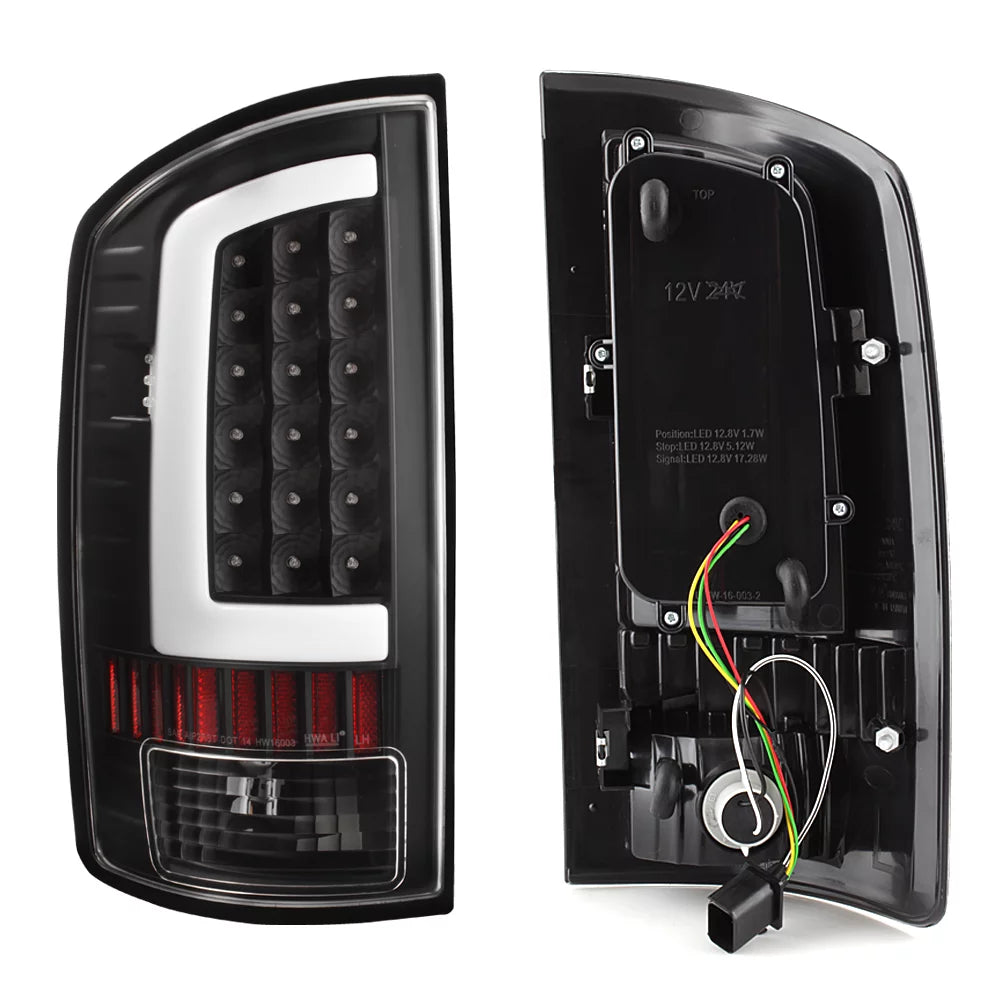 Black LED Tail Brake Light Lamp Assembly N267201