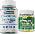 Vegan Omega 3 Gummies and Phosphatidylserine Gummies Sugar Free A58656