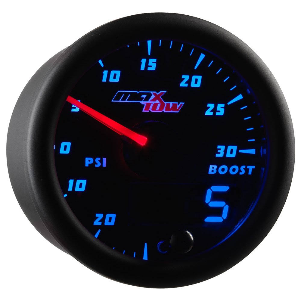 Black and Blue Boost / Vacuum Gauge D52954