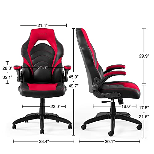 Gaming Chair Black and Red M349766