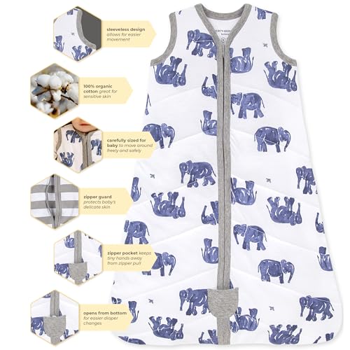 Infant Wearable Blanket 100% Organic Cotton 0.5 TOG U1216