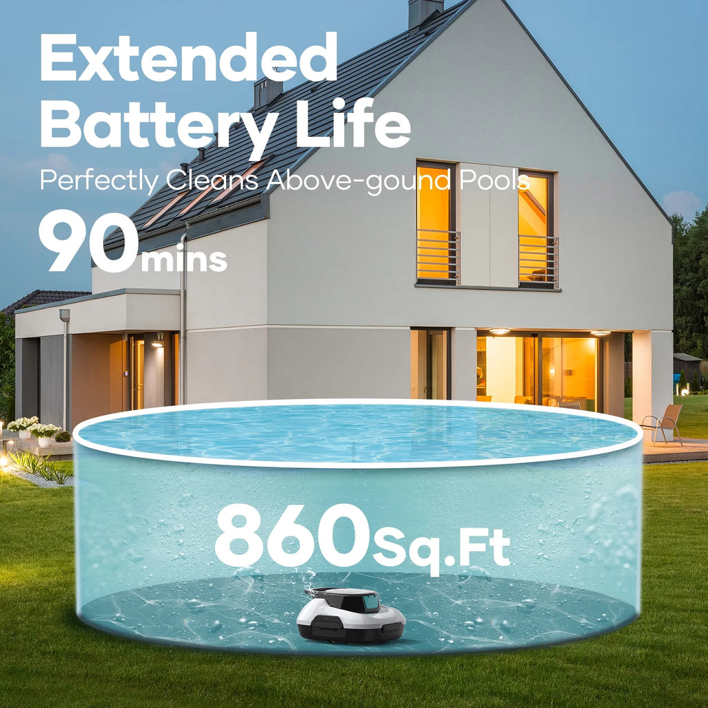 Cordless Automatic Pool Vacuum Cleaner E76152