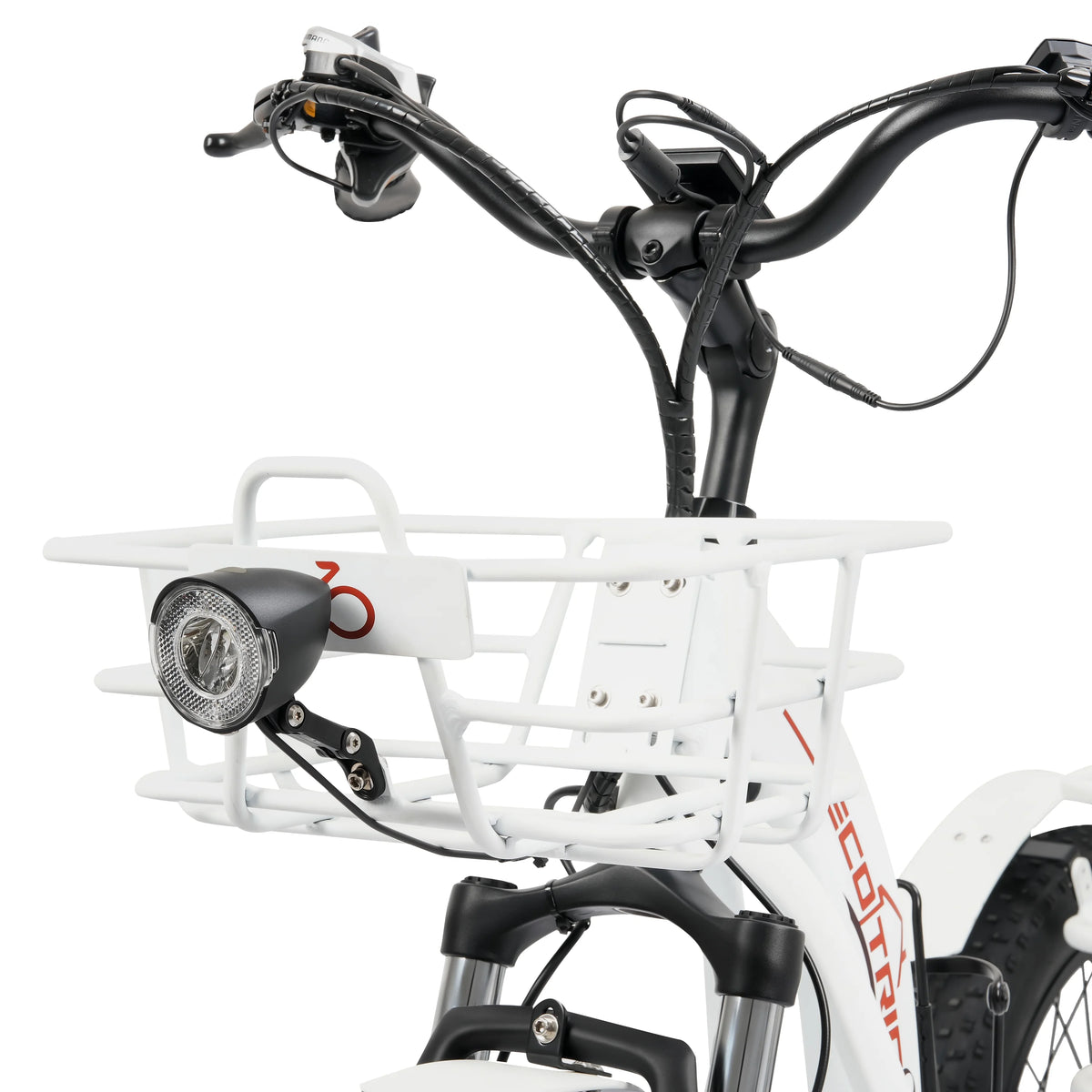 Electric Tricycle Fat Tire 750W 48V White K1578