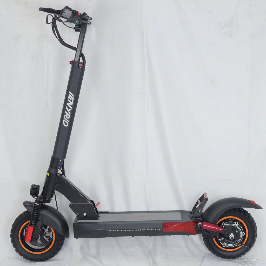 Electric Scooter with Seat, 10" Pneumatic Tires, 600W Motor T213036