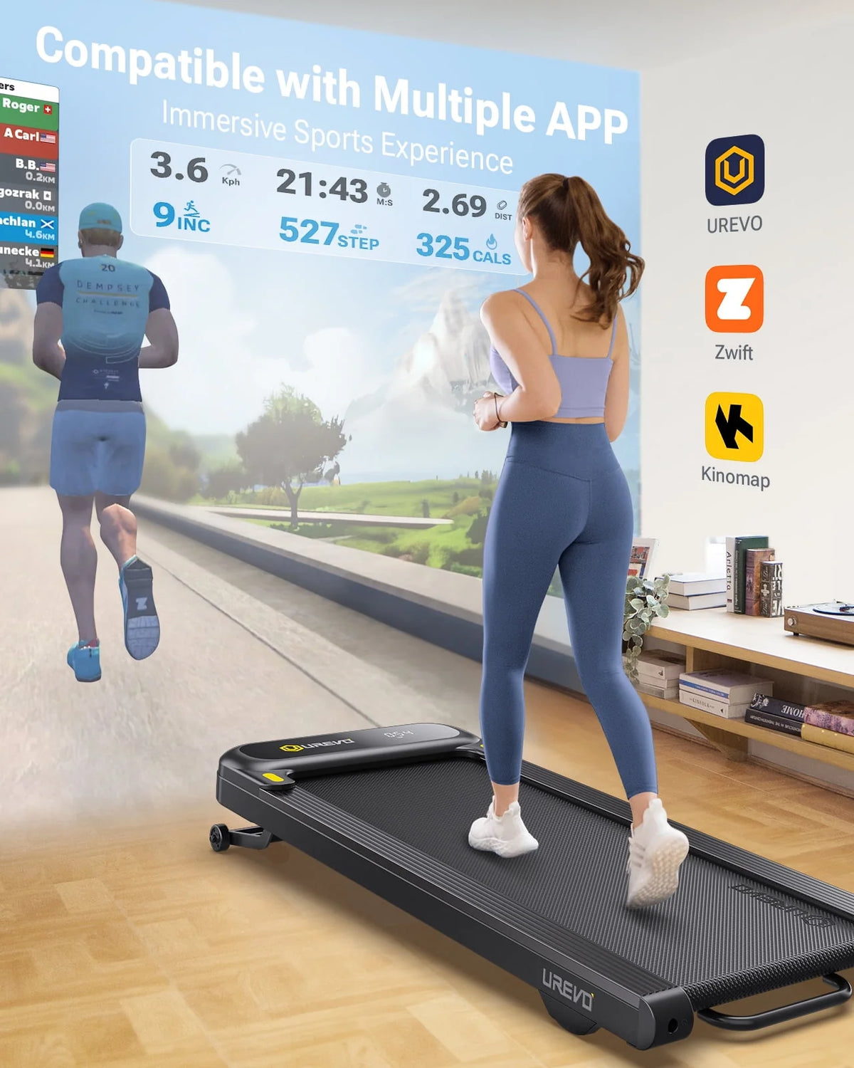 2.5 HP Treadmill with Auto Incline T47073