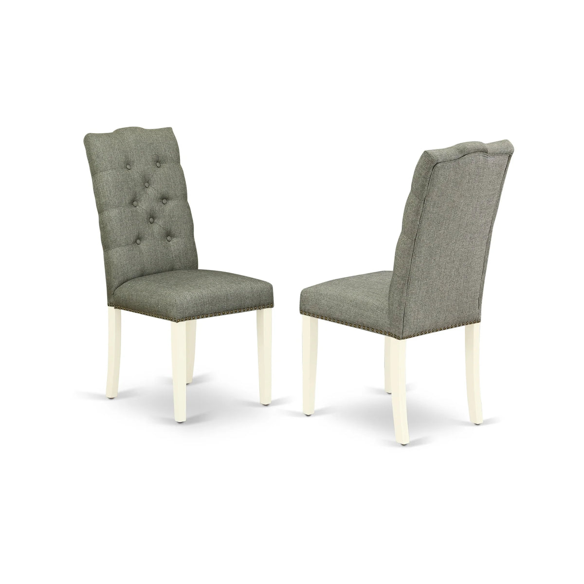 9 Piece Dining Room Set with 8 Parson Chairs and Rectangular Table Z282592