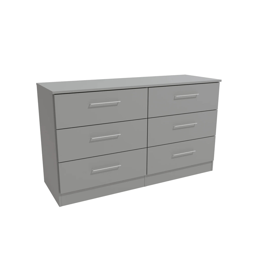 Black 6 Drawer Dresser K336336