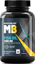 1000mg Omega 3 Fish Oil 30 Capsules O7694