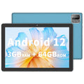 Android 12 Tablet 10 inch, 3GB RAM 64GB Storage, Blue D90348