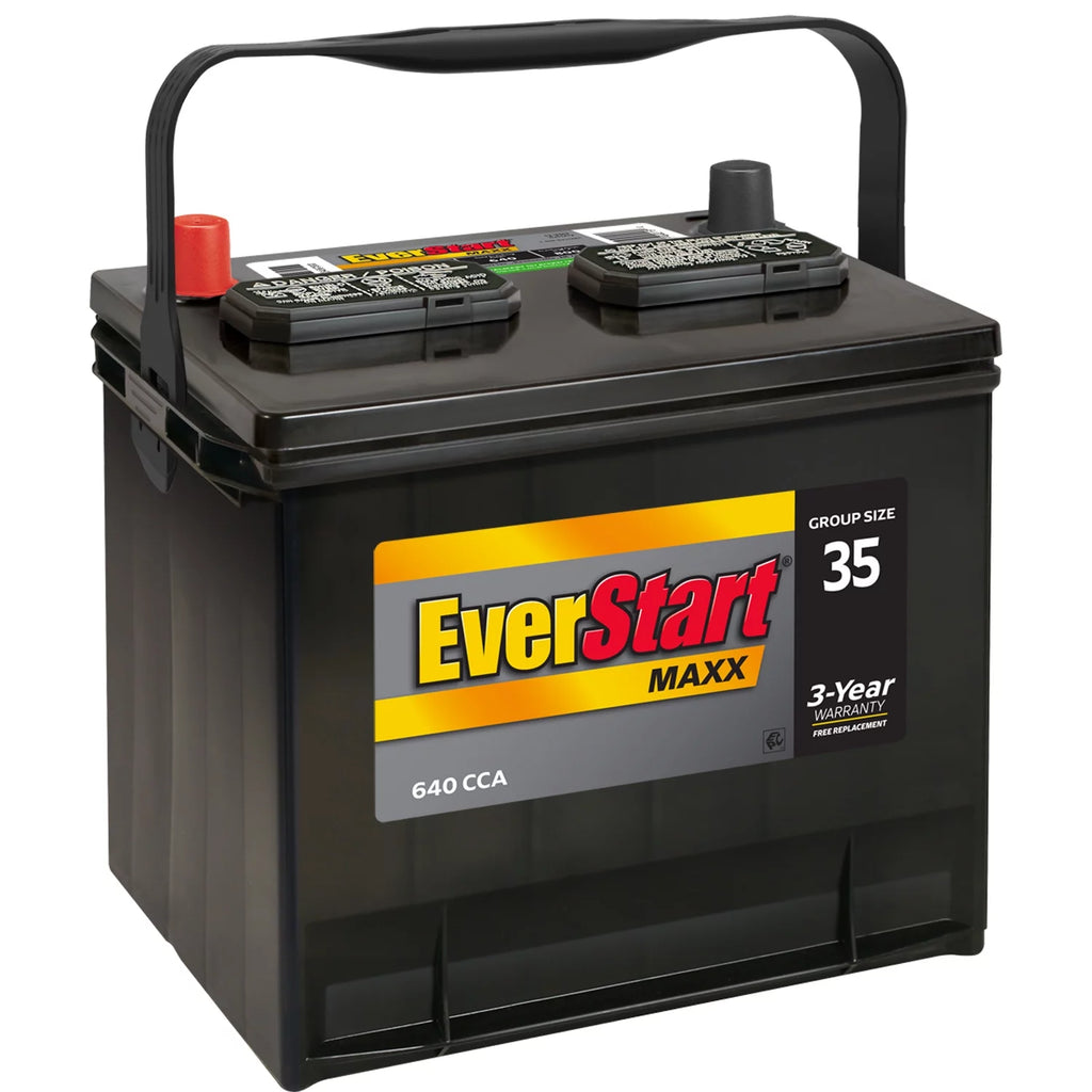 Lead Acid Automotive Battery Group Size 35 12 Volt 640 CCA T9748