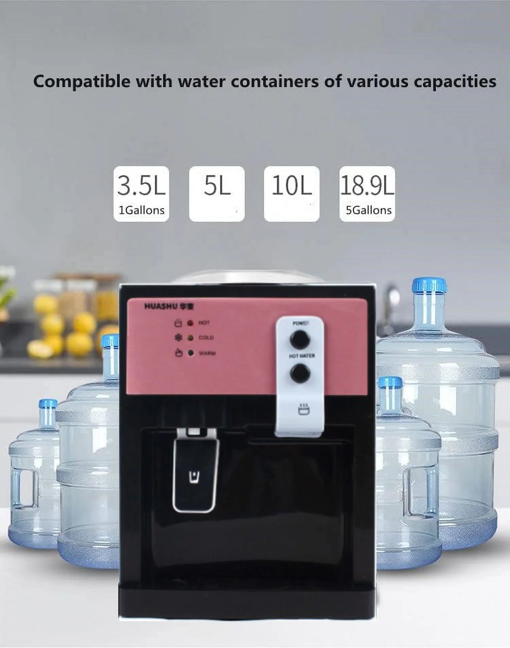 Freestanding Hot and Cold Water Cooler Dispenser F62806