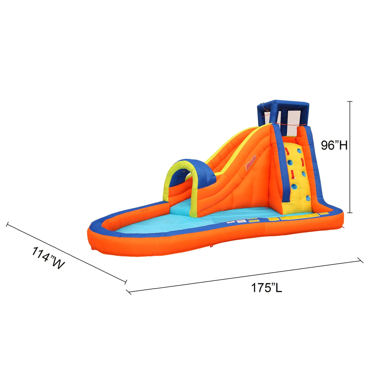 Inflatable Outdoor Water Slide Splash Toy Y174