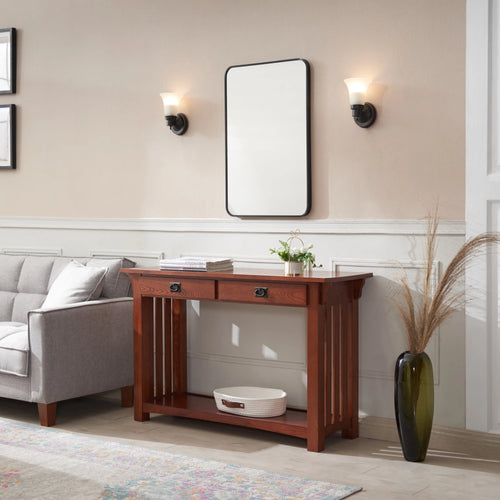 1-Light Dimmable Wall Sconce with Frosted Flute Glass D841