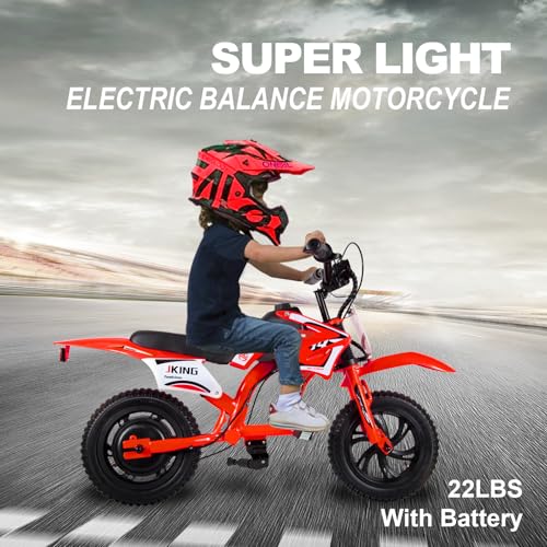 Electric Dirt Bike 12-inch 300W 3-Speed Orange X2294