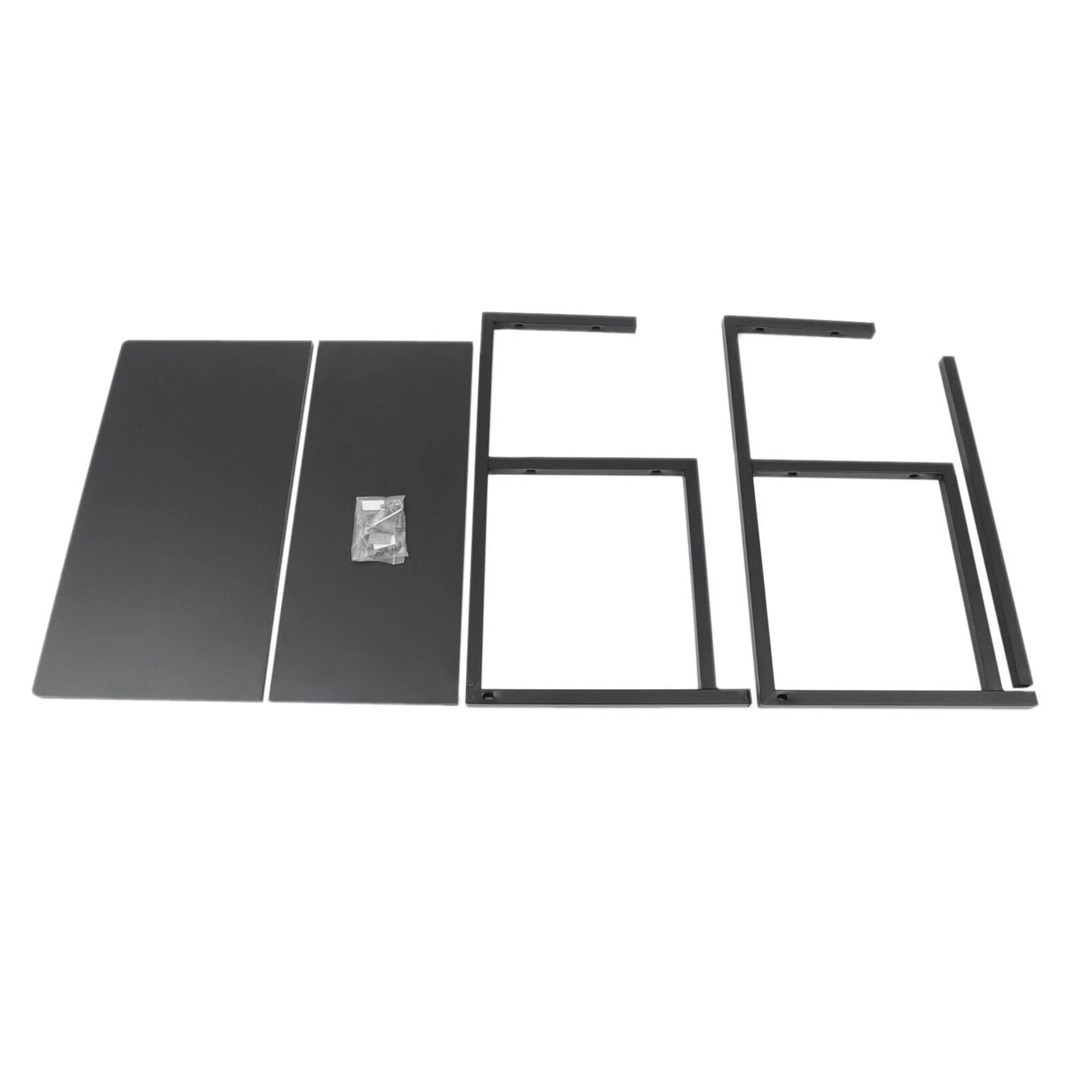 Black 3-Tier Printer Stand Storage Shelves H95409