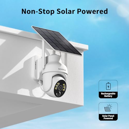 2 Pack Wireless Solar Security Cameras V47610