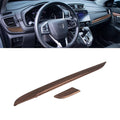 Interior Center Console Dashboard Panel Cover Trim Peach Wood Grain O1013