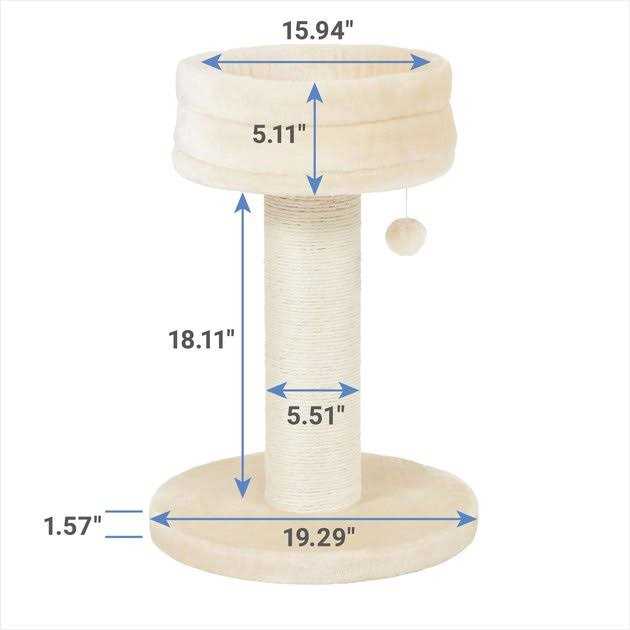 Heavy Duty Faux Fur Cat Tree W74299