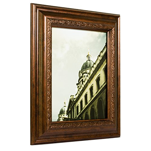 Aged Gold Picture Frame, 11 by 14-Inch X46281