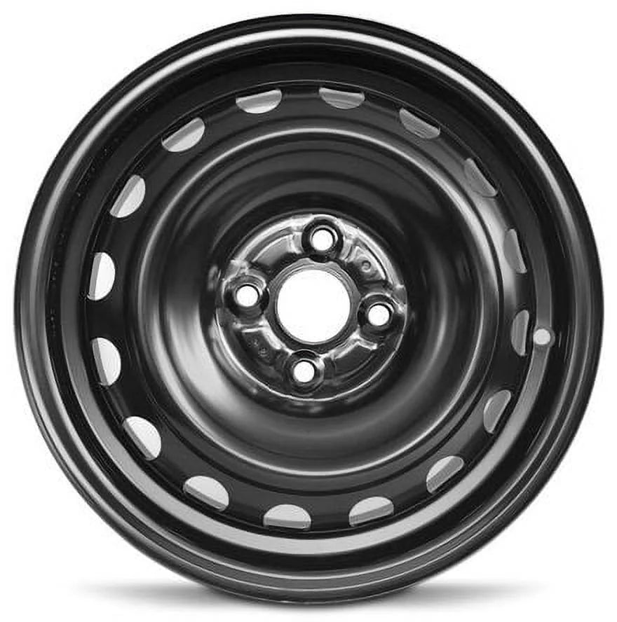 15 Inch Painted Black Car Wheel I618