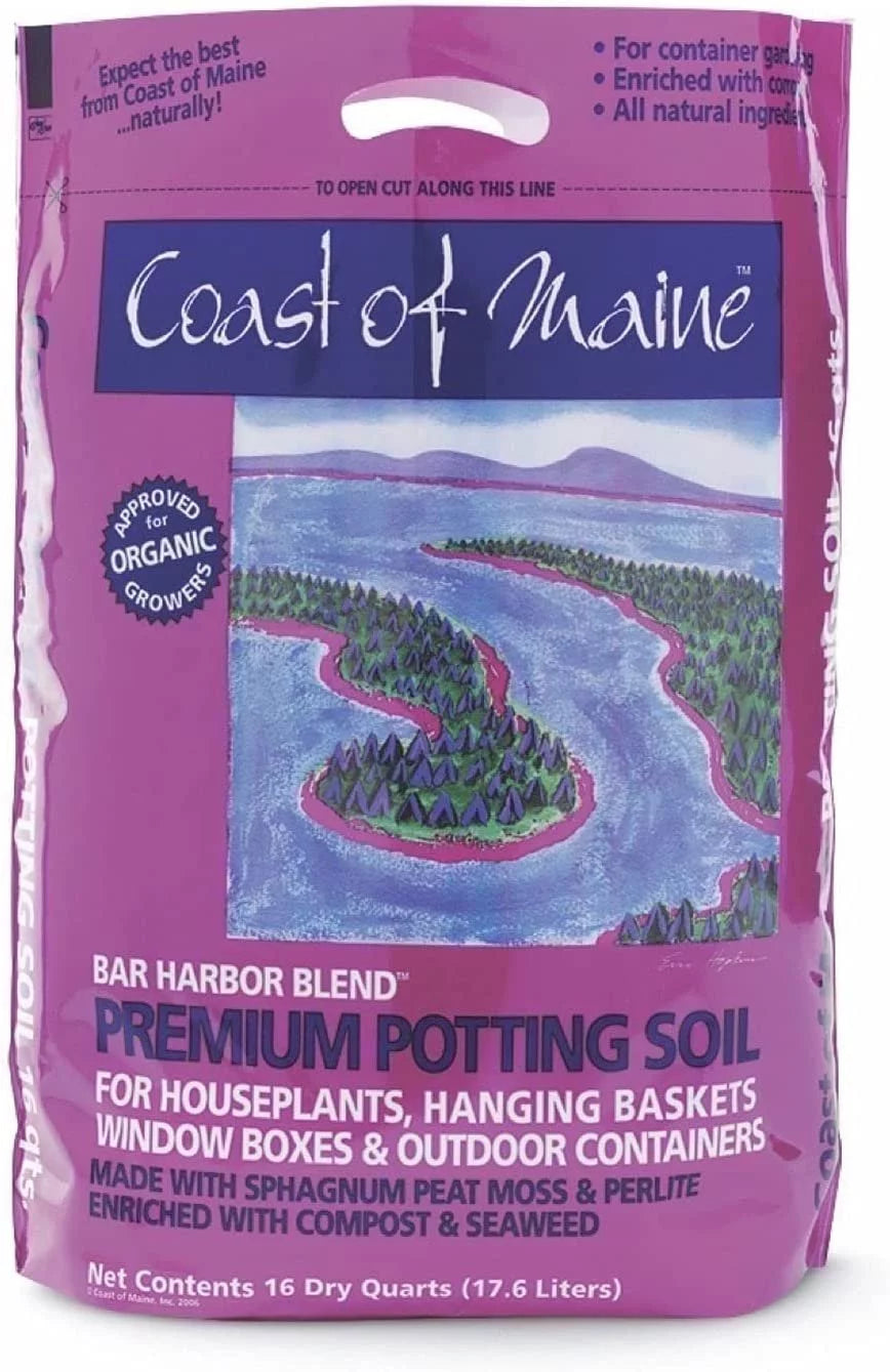 Organic Compost Potting Soil Blend, 16 Quart Bag 4 Pack D84753