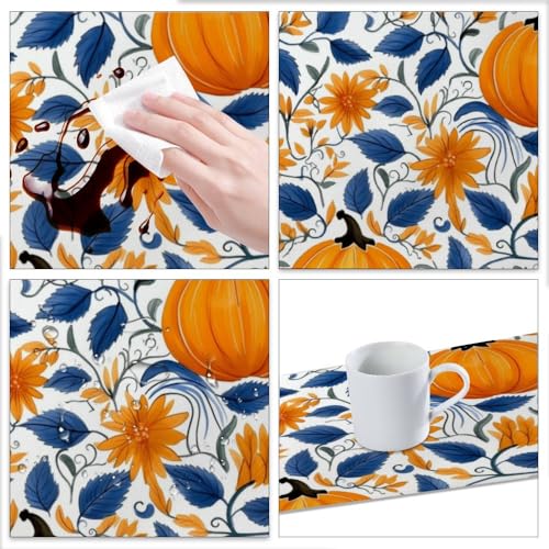 Botanical Faux Leather Placemats Pack of 6 I91439