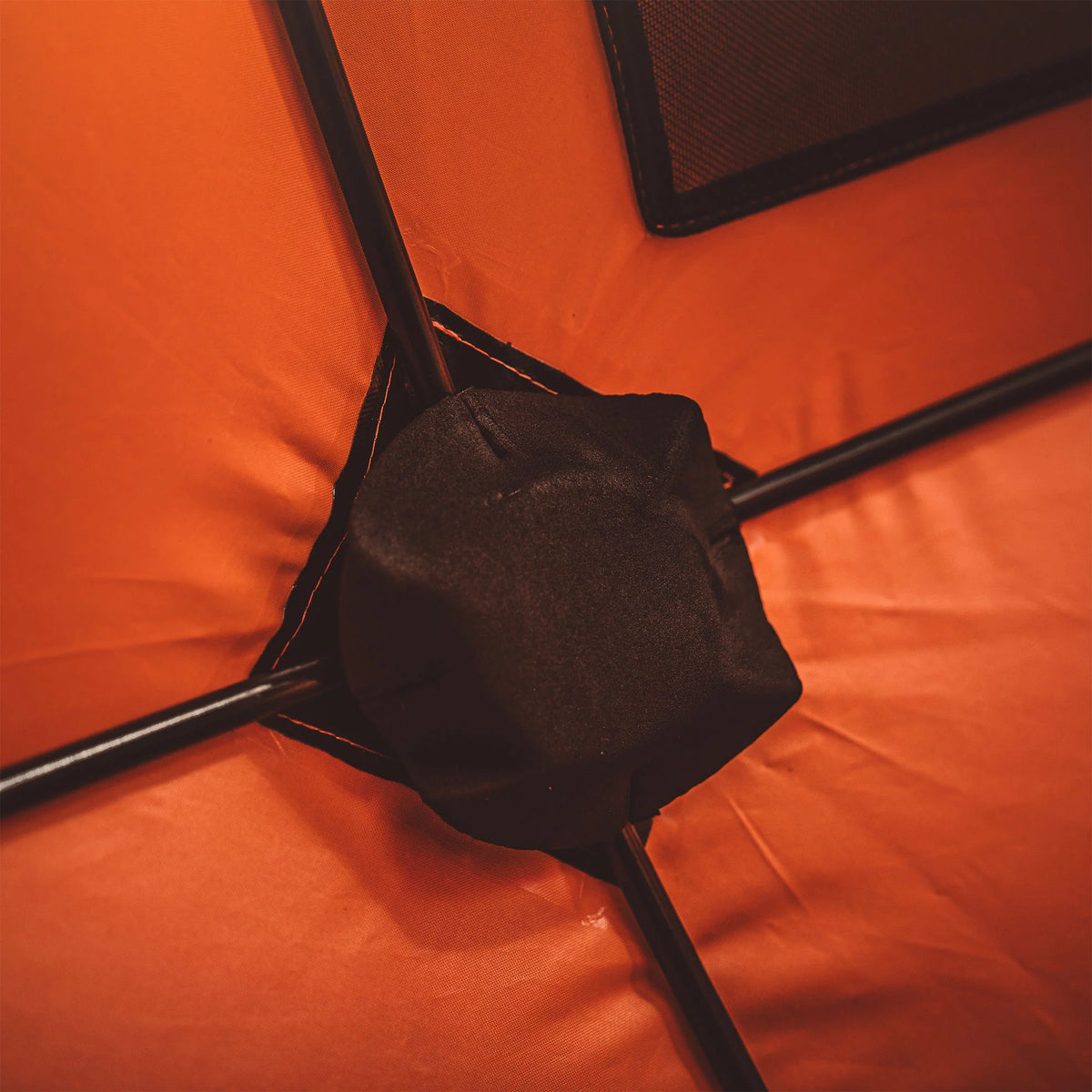 Portable Hub Tent, 4-Person, Sunset Orange X970372
