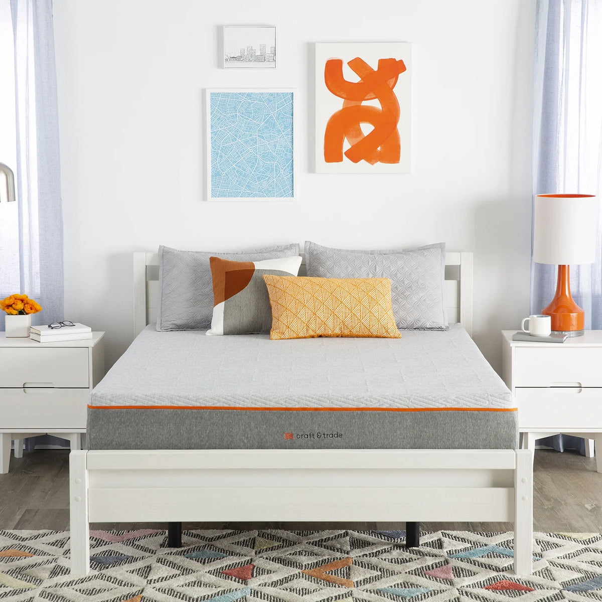 10 Gel Memory Foam Mattress, Queen R57896