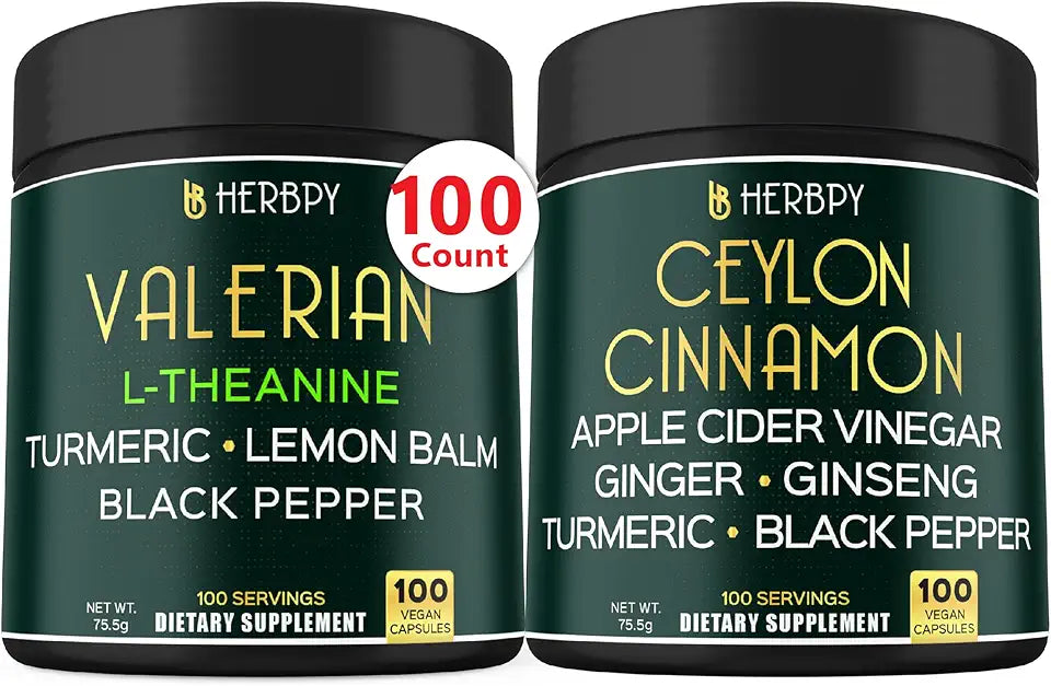 Valerian Root and Ceylon Cinnamon Supplements V70421