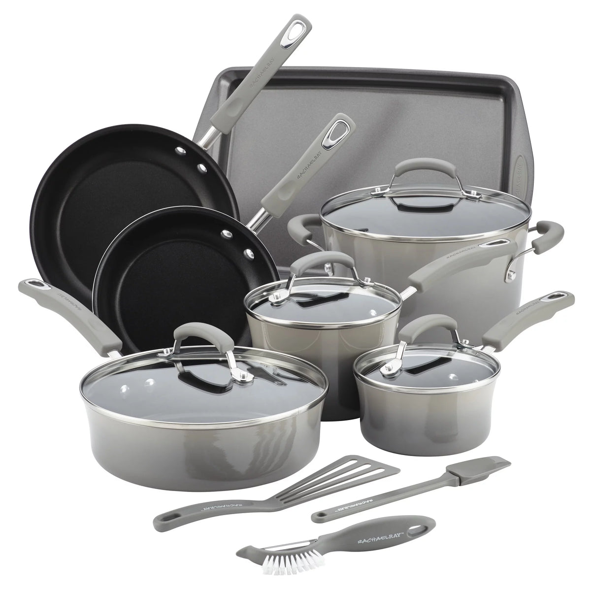 14 Piece Nonstick Cookware Pots and Pans Set A663