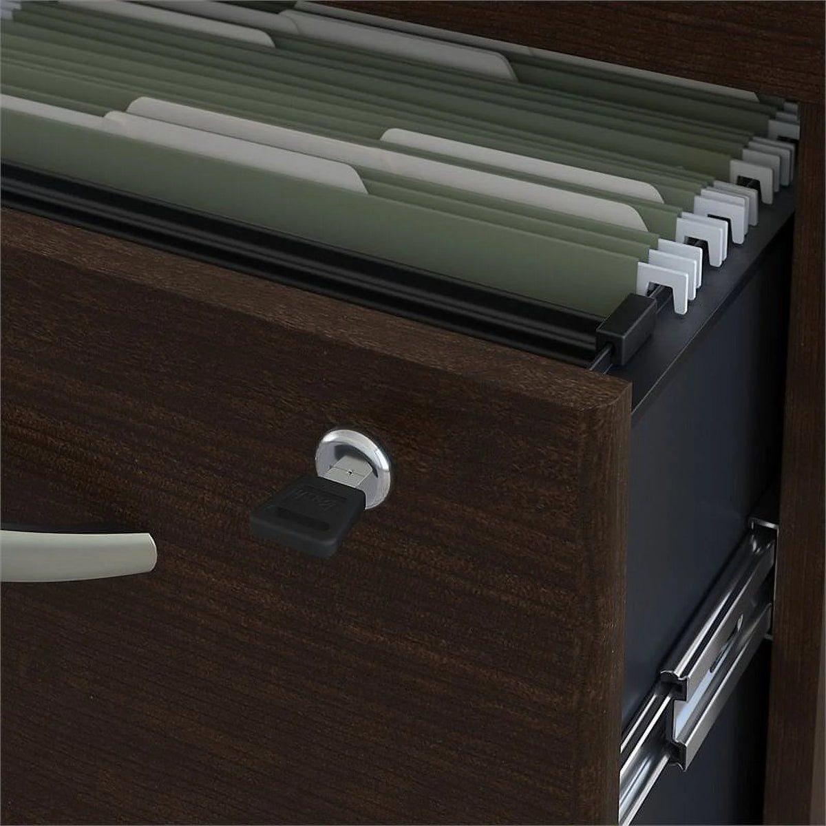 Mobile Pedestal in Mocha Cherry F468