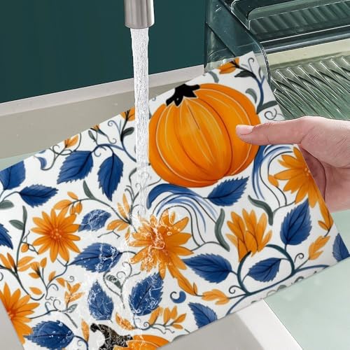 Botanical Faux Leather Placemats Pack of 6 I91439
