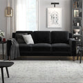Green Velvet 3 Seater Sofa J947918