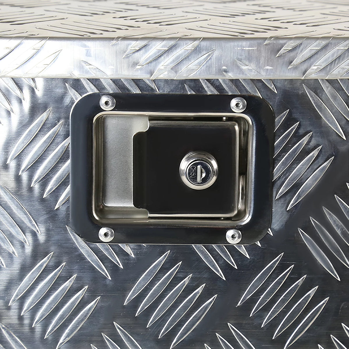 Aluminum Black Truck Bed Tool Box with Lock X7854