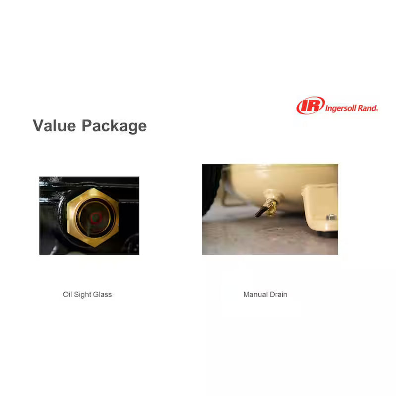 60 Gal. 5 HP Electric Single Phase Air Compressor H93499