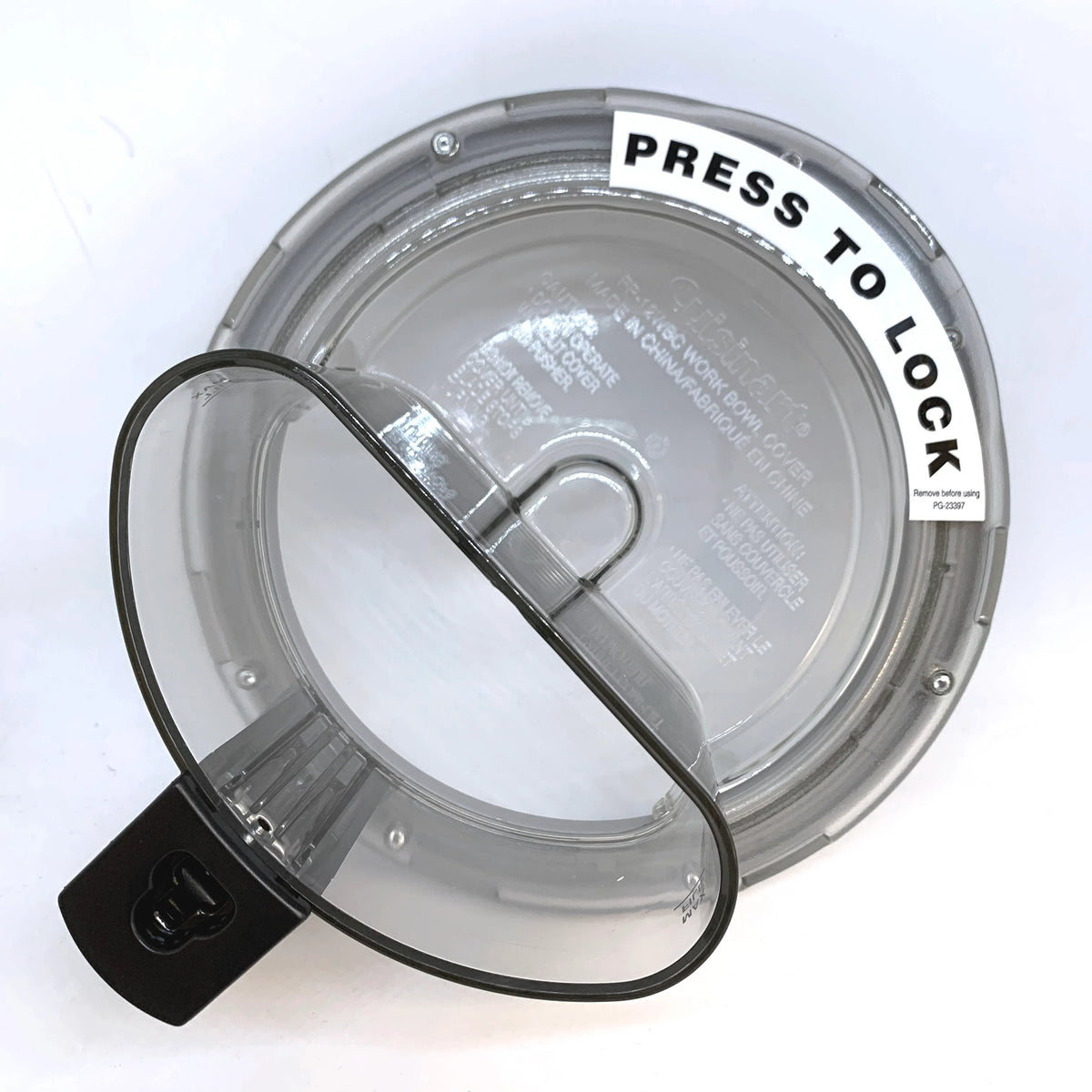 Work Bowl Lid (Black) R9869