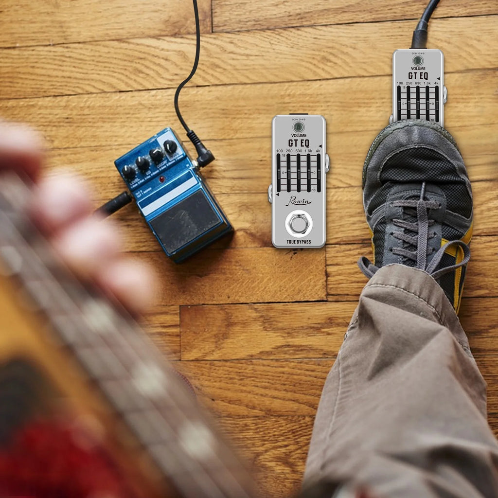 5-Band EQ Pedal for Electric Guitar with True Bypass X222