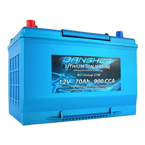 Group 27 Dual Terminal Deep Cycle Lithium-Ion Battery V19169