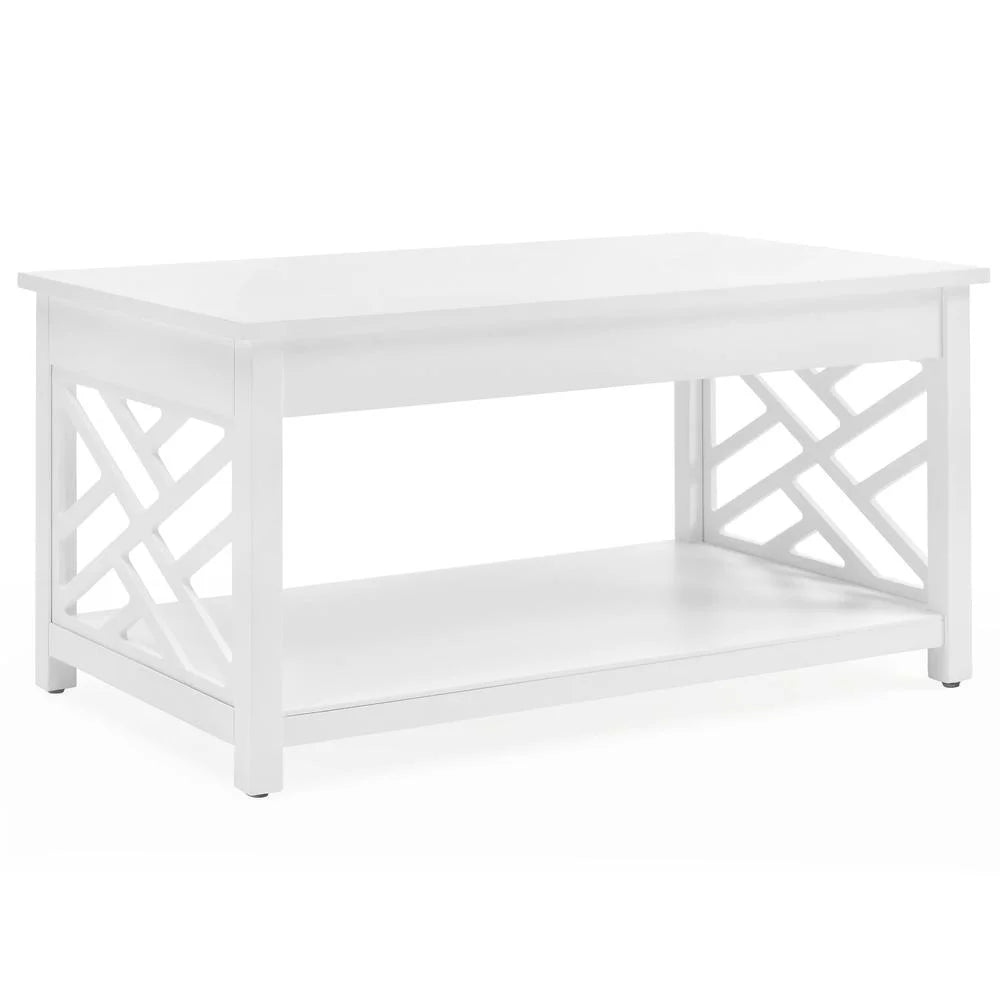 36" Coffee Table and End Table with Tray Shelf R5249